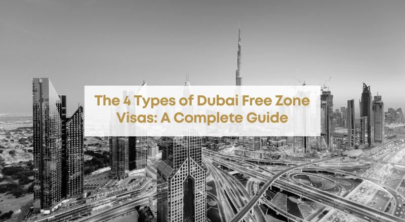 The 4 Types of Dubai Free Zone Visas: A Complete Guide